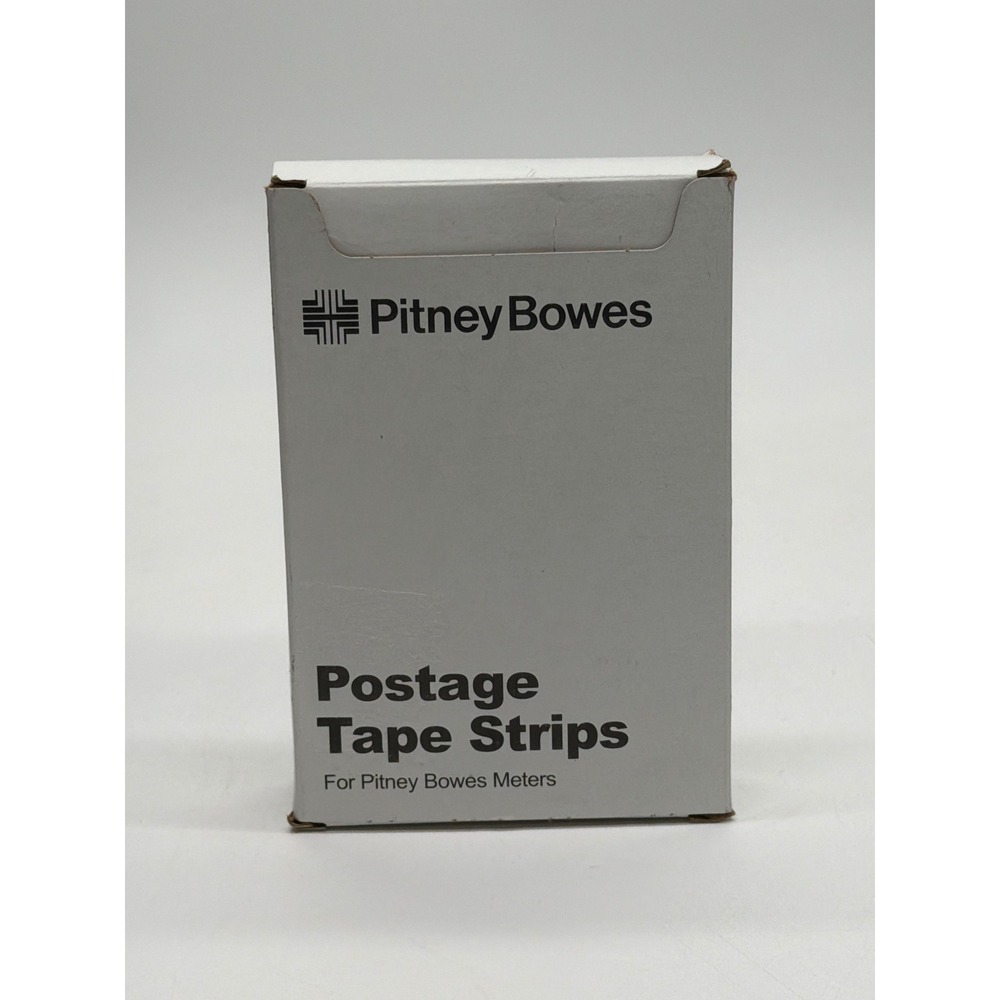 Pitney Bowes 620-9 Postage Tape Strips 300 Perforated Tapes 150 Double Sheets